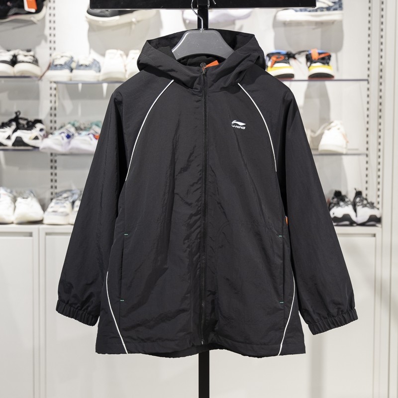 李宁正品运动生活系列男小大童加绒保暖宽松运动风衣YFDV043-4,童装/婴儿装/亲子装,普通外套,淘宝优惠券,粉丝福利购,淘宝优惠卷