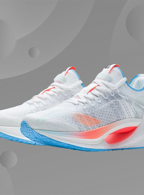 正品 李宁绝影 女子夏一体织 反光轻量减震弹速 跑步鞋 ARRS004-7