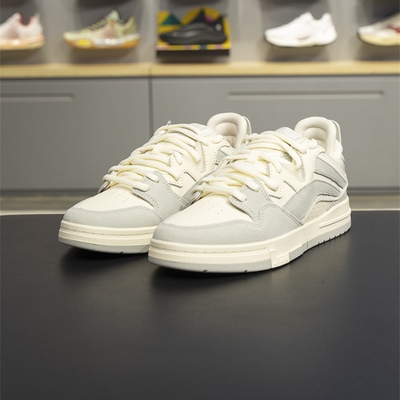 李宁正品男子时尚耐磨滑板文化鞋