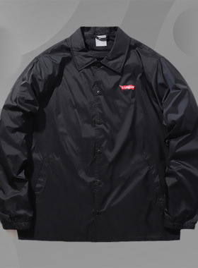 中国李宁X红旗联名款 经典教练夹克潮流百搭外套运动风衣 AFDP867