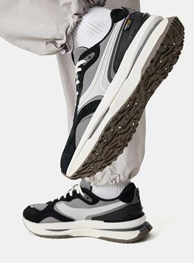 李宁正品征荣 M1000男女同款轻量高回弹经典运动休闲鞋AGCU165