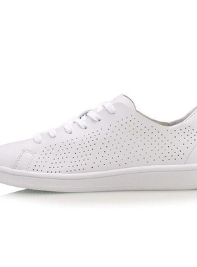 李宁休闲鞋女士鞋夏季低帮舒适板鞋耐磨防滑滑板鞋运动鞋AGCM108