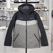 宽松运动连帽棉服AFMU035 李宁正品 健身系列男子防风保暖时尚