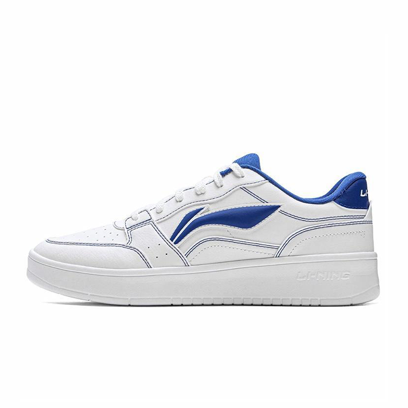 李宁正品2025春季元宝男子轻便透气百搭运动休闲板鞋AGCV143-1