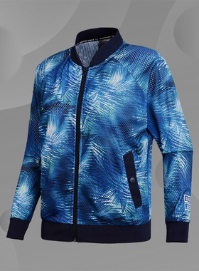 李宁针织外套女士2018新款长袖立领宽松女装夏季运动服AFDN086