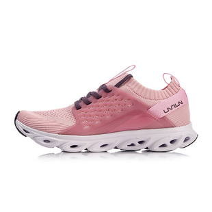 跑步鞋 李宁女子2018秋季 袜子鞋 李宁弧透气休闲运动鞋 ARHN136 新款