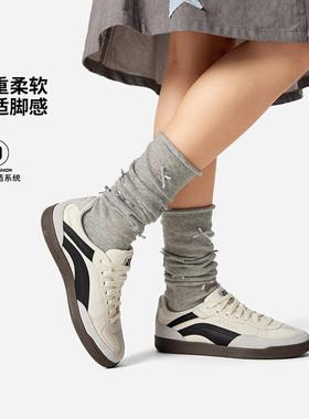 李宁正品和光女子简约时尚透气耐磨舒适软弹经典休闲鞋AGCV386