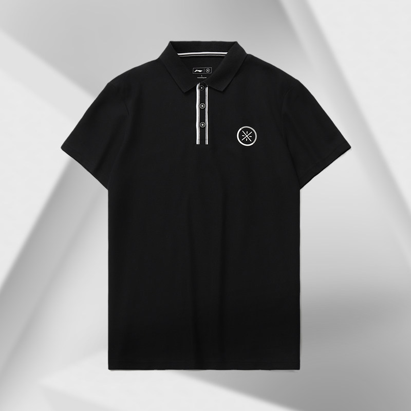 李宁夏新款短袖POLO衫男子韦德系翻领棉T恤上衣运动服APLR021,运动服/休闲服装,运动POLO衫,淘宝优惠券,粉丝福利购,淘宝优惠卷