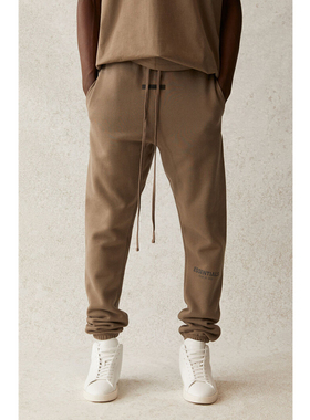FOG Fear Of God Essentials复线长裤反光抽绳休闲高街卫裤21新款