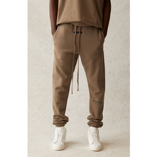 God Essentials复线长裤 反光抽绳休闲高街卫裤 FOG 21新款 Fear