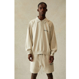Fear POLO衫 Essentials长袖 立领复线高街商务卫衣高街 God FOG