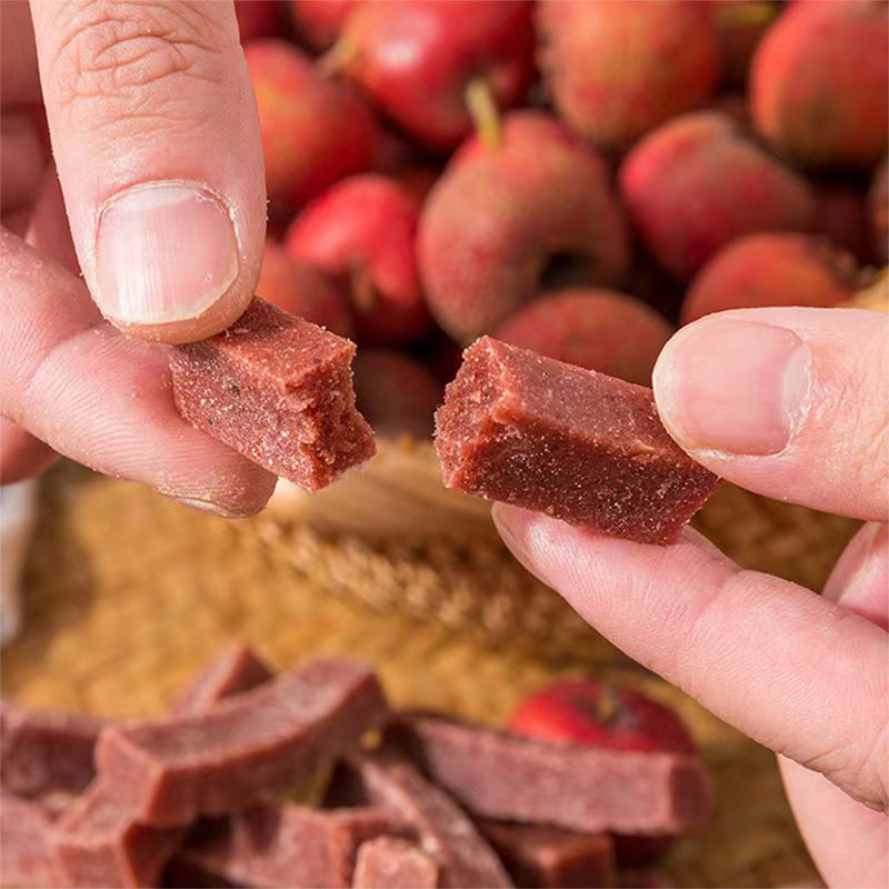 蓝莓山楂条250g*2袋无香精无色素无防腐剂休闲解馋酸甜小零食蓝笑
