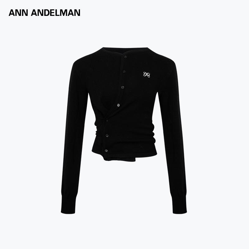 ANNDELM官方直营黑色长T