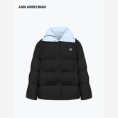 ANN ANDELMAN中长款 撞色羽绒服