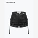 ANN ANDELMAN抽褶皮短裤