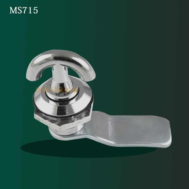 MS715配电箱转舌锁电柜门圆柱锁电控箱开关柜仪表箱把手锁转舌锁