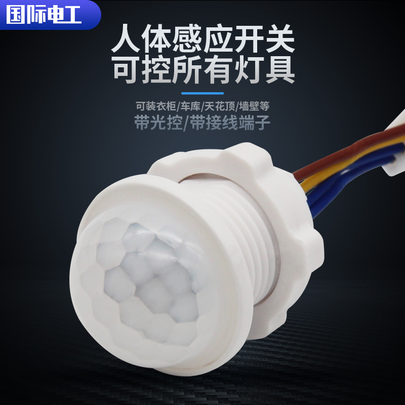 国际电工开关红外线人体感应器