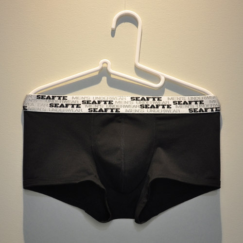 中内裤纯棉低腰男平角裤男士简约