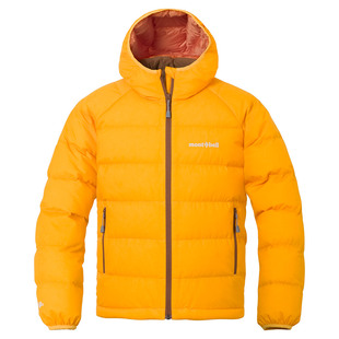 日本代购 montbell super dry tech650蓬儿童连帽羽绒服1101697/8