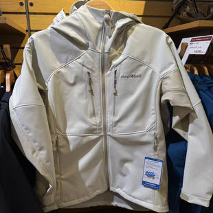 日本代购montbell ClimaBarrier女士防风腋下拉链薄绒软壳1106791