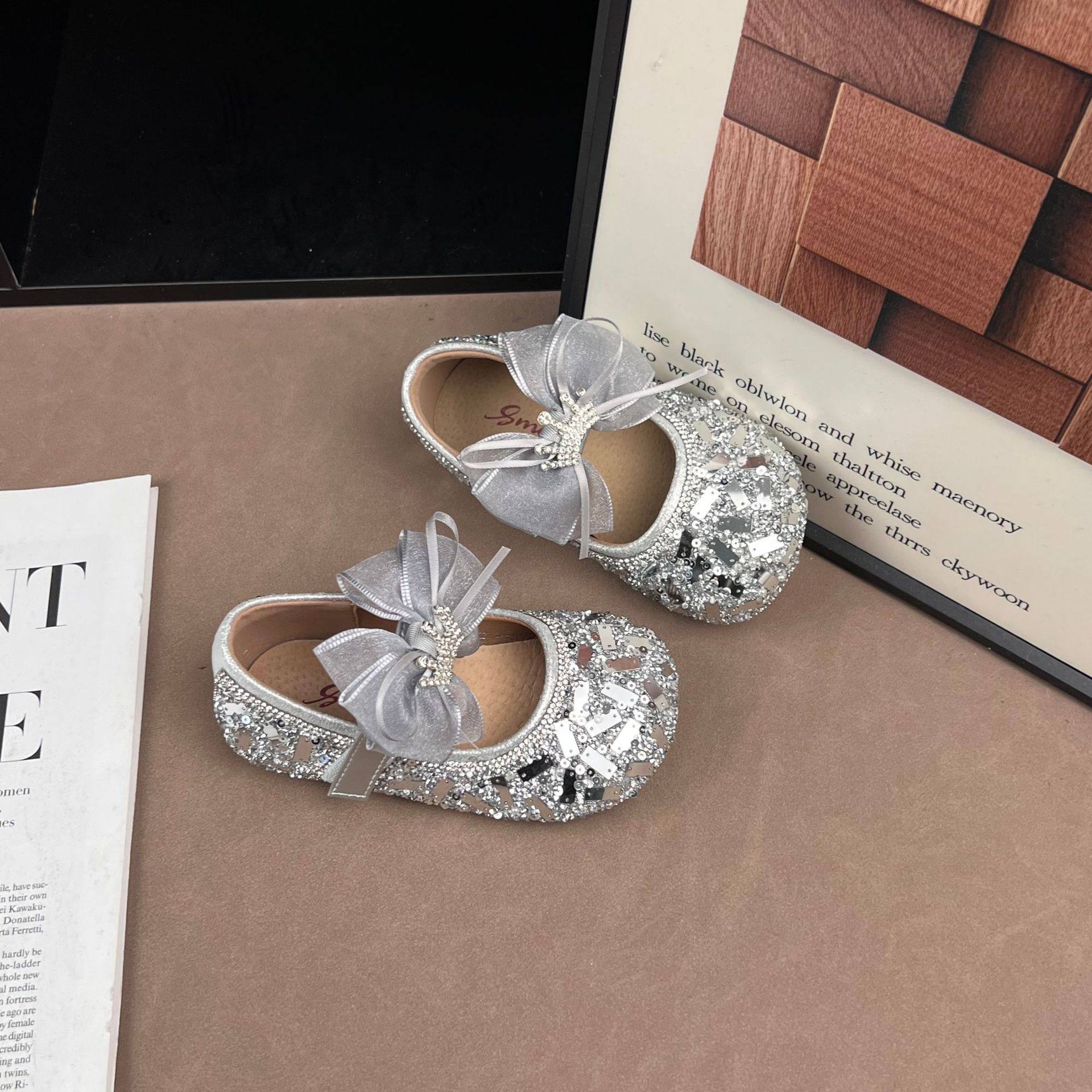 儿童皮鞋2026春秋新款女中大童蝴蝶结蕾丝花边软底小皮鞋宝宝单鞋,童鞋/婴儿鞋/亲子鞋,皮鞋,淘宝优惠券,粉丝福利购,淘宝优惠卷