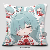 费洛洛抱枕二次元 周边表情包枕头双面2way靠垫动漫靠垫可定制枕套