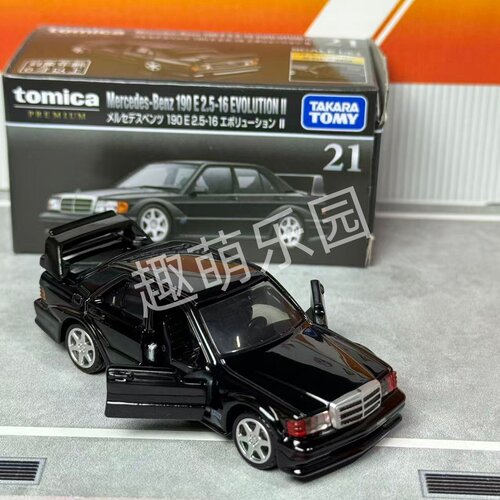 TOMY 多美卡黑盒TP21 梅赛德斯奔驰190E仿真合金车模收藏摆件玩具