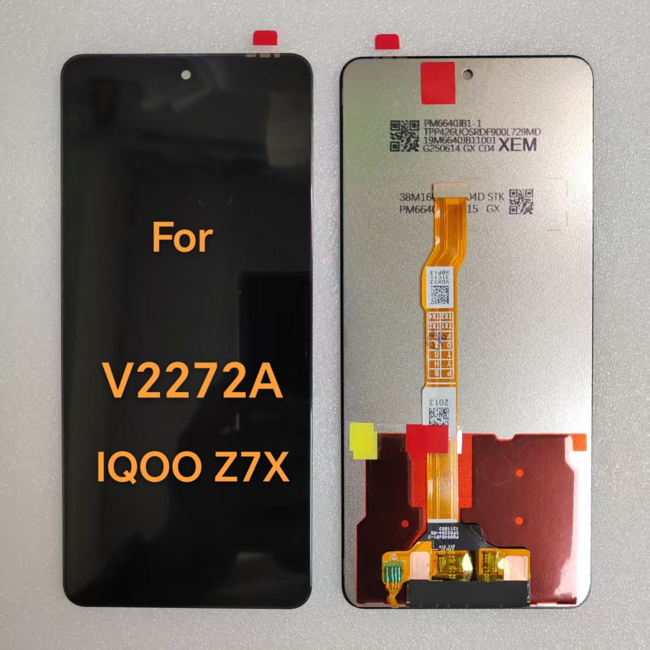 适用于VIVO V2272A总成屏幕 VIVO IQOO Z7X 液晶显示屏手机触摸屏