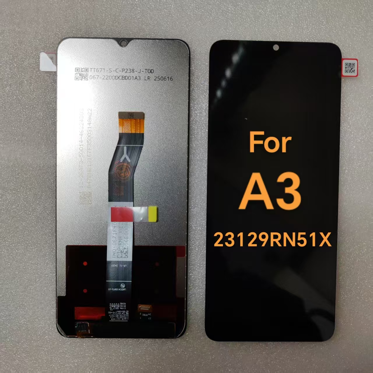 适用于Redmi 23129RN51X总成屏幕 红米A3 海外版液晶显示屏触摸屏