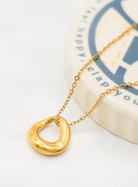 欧美ins风简约钛钢锁骨链