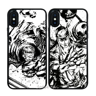 海贼王/斯摩格/艾尼路iphoneX手机壳苹果15硅胶7适用pro玻璃813xr