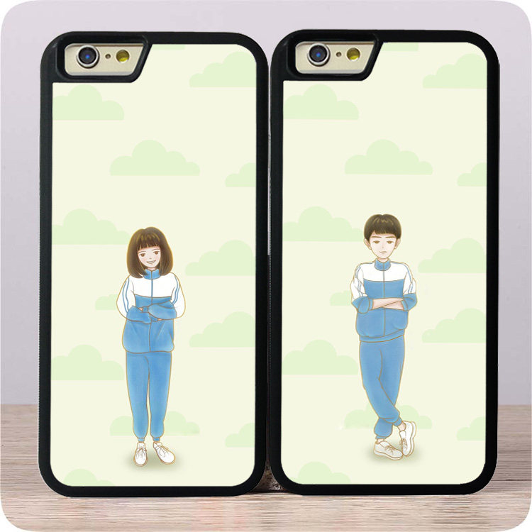 超好的我们耿耿余淮iphone5/6/6手机壳14pro保护套款玻璃适用13xr