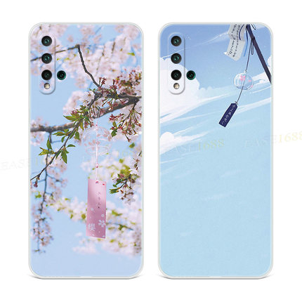 日式风铃适用于华为nova5手机壳6se3i4e2s好运plus文艺pro女z插画