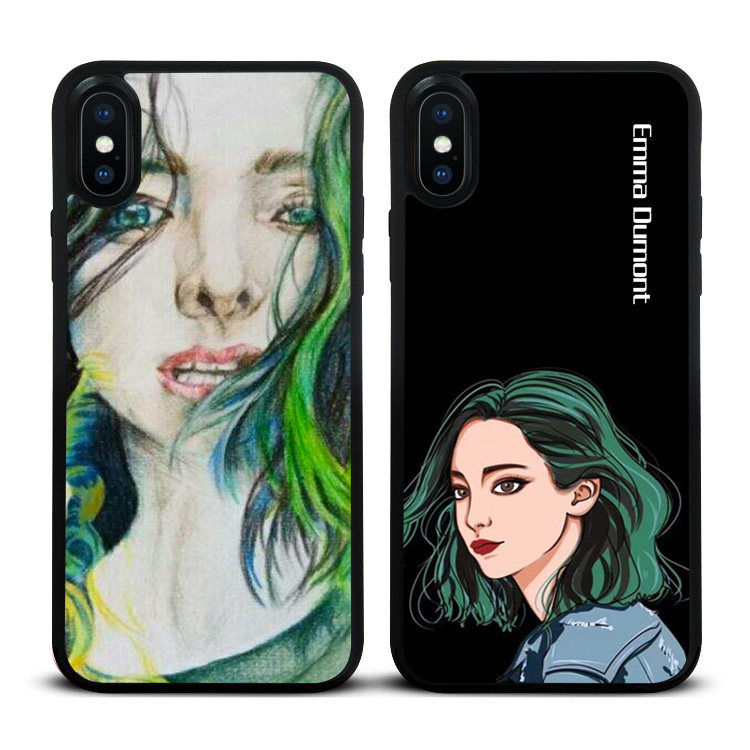 天赋异凛北极星卡通iPhoneX手机壳苹果6硅胶7适用8艾玛杜蒙特13xr