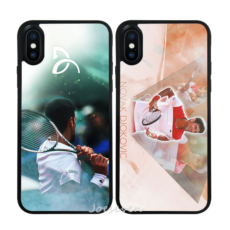 网球德约科维奇iphoneX手机壳苹果15硅胶7适用pro防摔8玻璃xs13