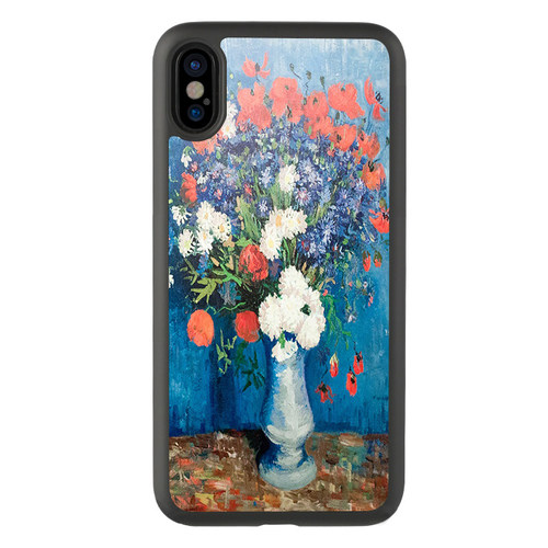 适用于欧美14油画花朵iPho