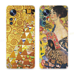 世界名画适用于小米13手机壳12文艺11创意9pro探索8青春版se克里姆特抽象6x软t