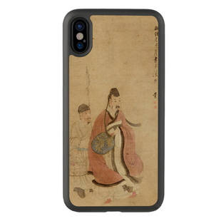 适用于复古14宋徽宗iPhonexsmax手机壳12瑞鹤图7plus保护套玻璃xr