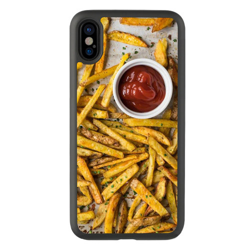 适用于7日韩r薯条食物插画