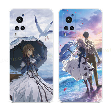 紫罗兰永恒花园适用vivo x60手机壳x50x27pro薇尔莉特nex3女款软+