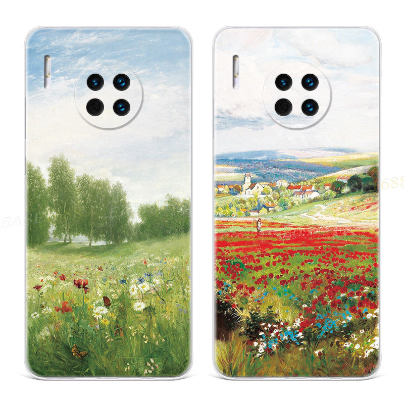 唯美小花适用华为mate30手