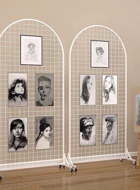 圆形网格展示架婚庆道具