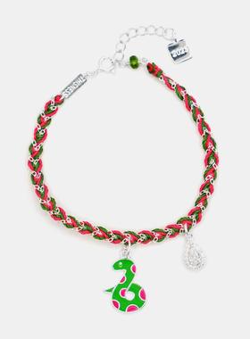 圣诞特辑纯银镀金手链