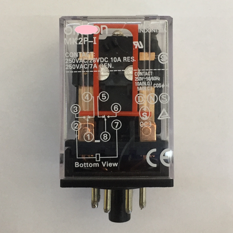 正品小型mk2p-i中间继电器