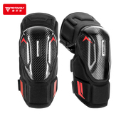 摩多狼摩托车护膝骑行防摔机车护具防风男骑士装 备碳纤维护壳耐摔