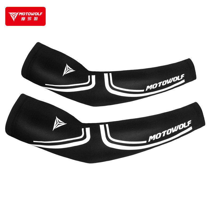 摩多狼四季冰丝手袖摩托车装备摩旅骑行电动车外卖防晒吸湿透气
