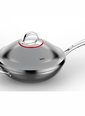 德国工艺fosslang菲仕朗炒锅无涂层不粘锅无油烟电磁炉燃气炉通用