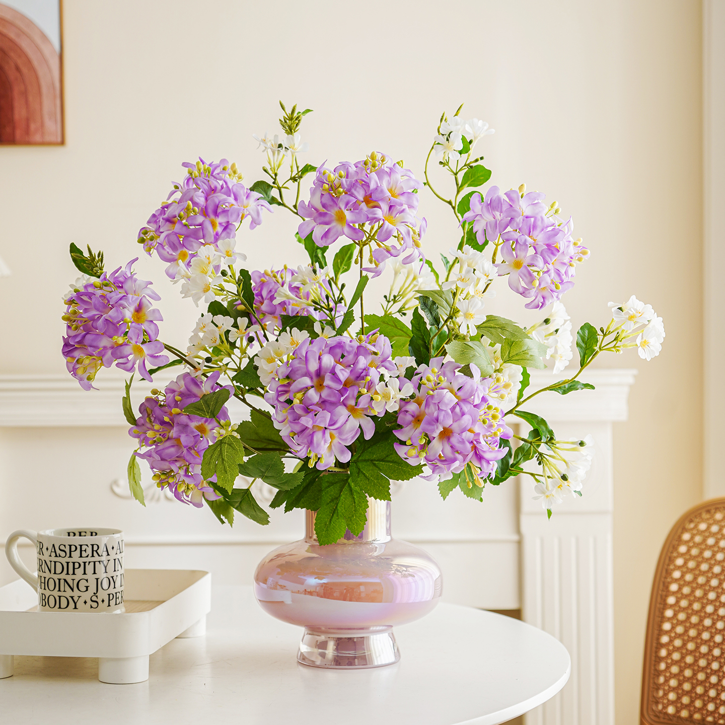 仿真花摆设高级感逼真客厅餐桌花