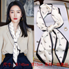 Silk scarf small long strip female summer new all-match hair belt belt tied bag scarf with shirt 2021 hot style scarf