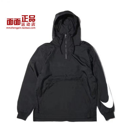 Nike/耐克 BIG SWOOSH 大LOGO 男子经典白色套头外套 CW6207